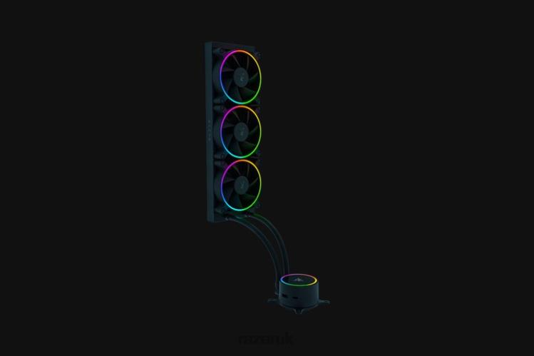 Razer Hanbo Chroma RGB AIO Liquid Cooler (aRGB Pump Cap) One Color Pc Component 8NV0J18