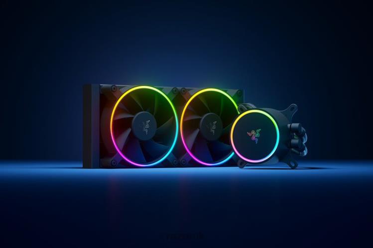 Razer Hanbo Chroma RGB AIO Liquid Cooler (aRGB Pump Cap) One Color Pc Component 8NV0J19