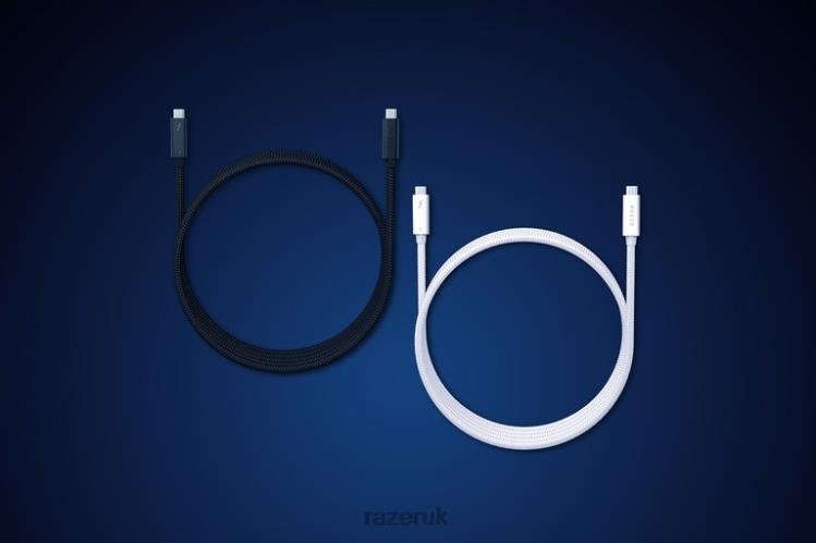 Razer Thunderbolt 4 Cable Black Pc Component 8NV0J23