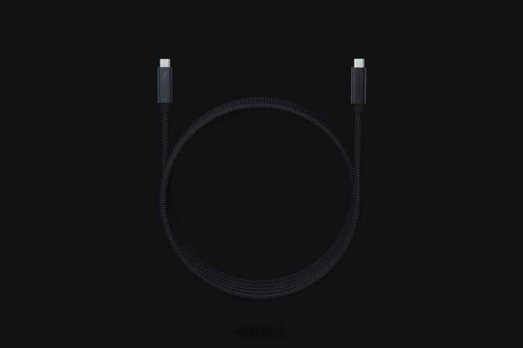 Razer Thunderbolt 4 Cable Black Pc Component 8NV0J25