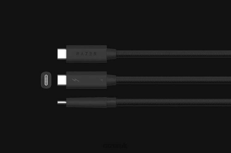 Razer Thunderbolt 4 Cable Black Pc Component 8NV0J25