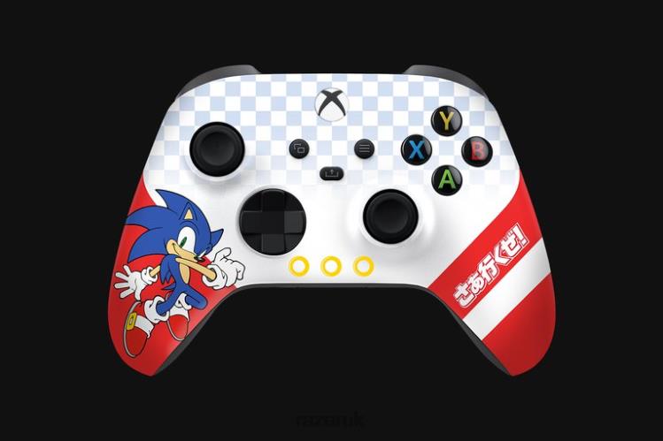 Razer Sonic the Hedgehog Wireless Controller & Quick Charging Stand for Xbox One Color Console 8NV0J167