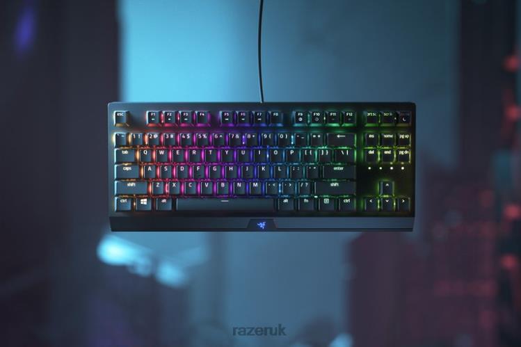 Razer Blackwidow V3 Tenkeyless - Yellow Switch - US Black Keyboard 8NV0J62