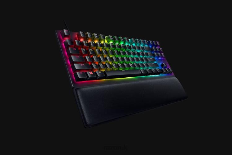 Razer Huntsman V2 Tenkeyless - Clicky Optical Switch - US Black Keyboard 8NV0J71