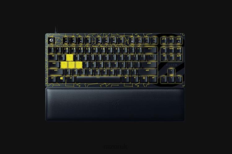 Razer Huntsman V2 Tenkeyless - Linear Optical Switch - US - ESL Edition One Color Keyboard 8NV0J72