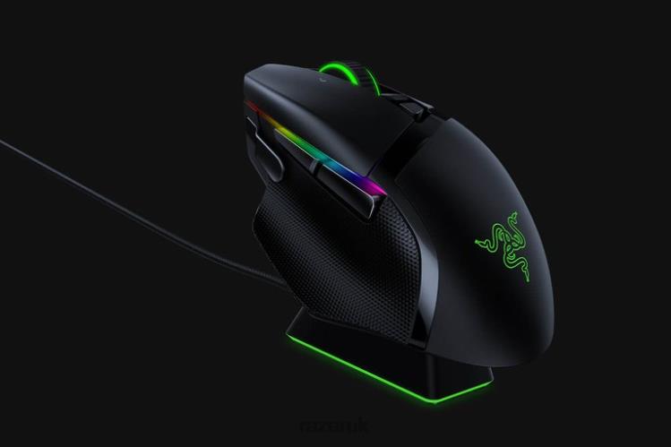 Razer Basilisk Ultimate with Charging Dock One Color Mice 8NV0J35
