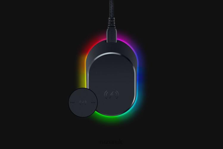 Razer Basilisk V3 Pro + Mouse Dock Pro Bundle One Color Mice 8NV0J30