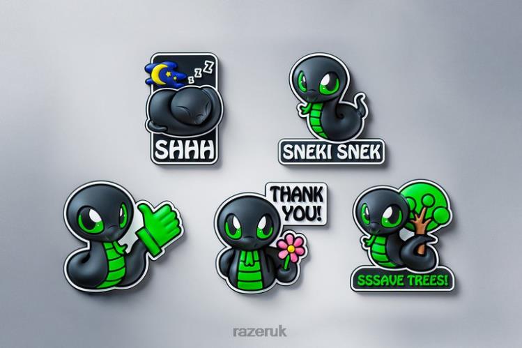 Razer Sneki Snek Fridge Magnet - SSSAVE TREES One Color Gear 8NV0J207
